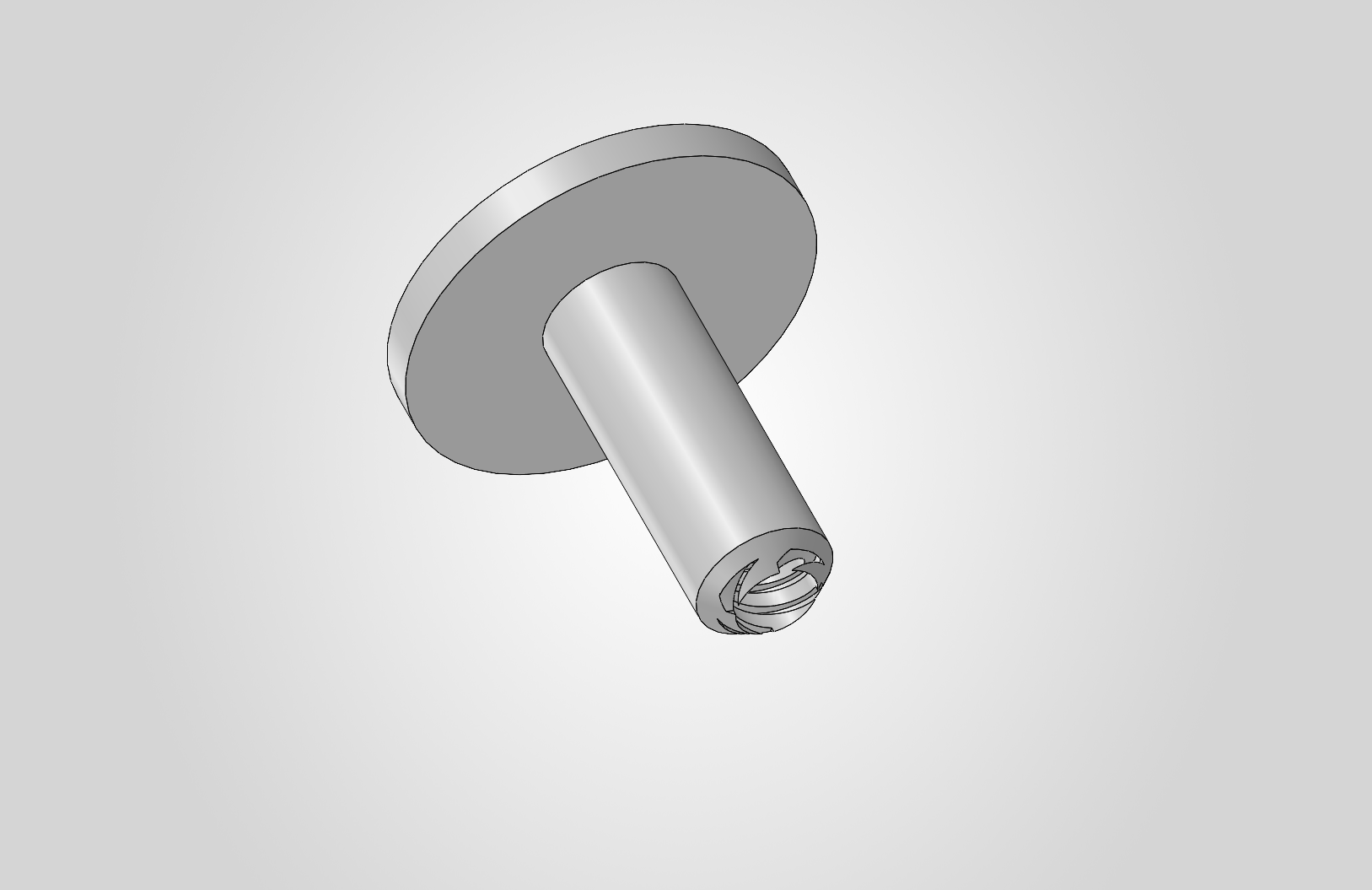 Base plate CAD model